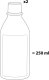 Beliani Płyn antybakteryjny do materacy wodnych 2 x 250 ml BIOCLEAR Lumarko! 4