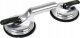 Sourcing Aluminum glass holder, double 2