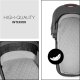 Hauck HAUCK carry Cot WALK N CARE, Dark Grey, 165423 8