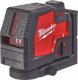 Milwaukee MILWAUKEE.CROSS CROSS LASER L4CLL-301C 30m GREEN BATTERY USB 3