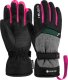 Reusch Rękawice Reusch Flash GTX Junior Black Black Melange Pink Glo 2023 2
