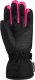 Reusch Rękawice Reusch Flash GTX Junior Black Black Melange Pink Glo 2023 2