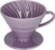 Hario Ceramiczny Drip V60-02 Fioletowy 2