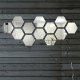 Tutumi Lustro  Hexagon 380515 komplet 8 szt 3