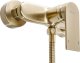 Bateria prysznicowa Rea Bateria prysznicowa ze słuchawką REA Verso Brush Gold złota Szczotkowana 4