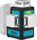 Dedra Multilaser 3D 18V, zielony, walizka SAS 1