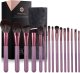 Eigshow Beauty Eigshow Zestaw Prezent 15 pędzli Smoke Purple Jade Series 3