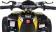 Triton Quad HIPERFECT na akumulator Żółty 35km/h + Silnik bezszczotkowy 1000W + Koła pompowane + Regulacja siedzenia 15