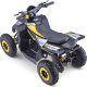 Triton Quad HIPERFECT na akumulator Żółty 35km/h + Silnik bezszczotkowy 1000W + Koła pompowane + Regulacja siedzenia 5