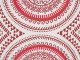 Beliani 2 bawełniane poduszki dekoracyjne w orientalny wzór 30 x 50 cm czerwono-białe ANTHEMIS Lumarko! 6