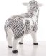 Art-Pol Wielkanocna Figurka Owca w paski niska H13 2