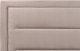 Beliani Łóżko z pojemnikiem welurowe 140 x 200 cm beżowoszare ROUEN 7