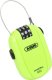 Abus Zapięcie rowerowe Abus Combiflex StopOver 65 neon, szyfr, 65 cm 1