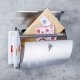 HI Skrzynka na listy z uchwytem na gazety, 38x13,3x30,4 cm, stal 2