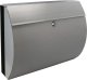 HI Skrzynka na listy z uchwytem na gazety, 38x13,3x30,4 cm, stal 6