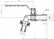 Perfexim PHA-070 G1/2 Z PN10 DN15 Kurek kulowy czerpalny dławik II CuZn-C "MROZOODPORNY" 2