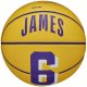 Wilson Wilson NBA Player Icon LeBron James Mini Ball WZ4007201XB Żółte 3 1