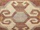 Beliani Puf jutowy 50 x 50 x 30 cm wielokolorowy URPAD 4