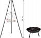 Maltec Grill Ogrodowy Wiszący Palenisko Trójnóg TripleBBQ GM10000 24