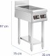 Royal Catering Kuchnia indukcyjna 2 palnikowa wolnostojąca 400 V 2 x 3500 W Kuchnia indukcyjna 2 palnikowa wolnostojąca 400 V 2 x 3500 W 6