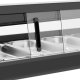 Royal Catering Witryna nadstawa chłodnicza do sushi z oświetleniem LED 5 x GN 1/3 Witryna nadstawa chłodnicza do sushi z oświetleniem LED 5 x GN 1/3 3