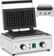 Gofrownica Royal Catering Gofrownica prostokątna na 3 gofry belgijskie TEFLON 1500 W Gofrownica prostokątna na 3 gofry belgijskie TEFLON 1500 W 1