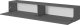 Selsey Szafka RTV Telire 175 cm Grafitowy z lamelowym frontem 7