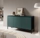 Selsey Komoda trzydrzwiowa Bemmi 150 cm Ciemnozielony 6