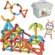 Woopie Magnetyczne Klocki Konstrukcyjne Edukacyjne 128 El. 1