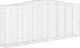vidaXL vidaXL Kosze gabionowe, 25 szt, 400x50x160/180cm, galwanizowane żelazo 2