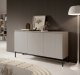 Selsey Komoda trzydrzwiowa Bemmi 150 cm Beżowy 2