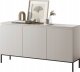 Selsey Komoda trzydrzwiowa Bemmi 150 cm Beżowy 7
