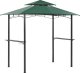 Beliani Pawilon ogrodowy 245 x 200 cm ciemnozielony NARO Bel 1