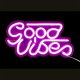 Lampka biurkowa Intesi INTESI LAMPA GOOD VIBES NEON LED 1