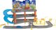 Tender Toys Tender Toys Zestaw zabawkowy z garażem i 4 autkami, 62x31x33 cm 1