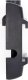 Abus Zamek Abus do baterii E-bike Bosh - BLO BOS RT1 BK - Classic Line, do baterii na bagażniku 3
