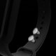 Braders Opaska Silikonowa Zamienna do Xiaomi Mi Band 7 / Mi Band 8 czarny 4