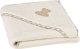 Vossen Ręcznik dziecięcy z kapturkiem 100x100 cm Teddy 103 Ecru 1