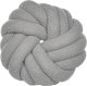 Beliani 2 poduszki dekoracyjne boucle supeł 31 x 31 cm szare AKOLA 2