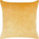 Beliani Zestaw 2 poduszek Welur Musztardowy MARULA 5