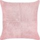 Beliani Zestaw 2 poduszek Sztruks Różowy MILLET 4