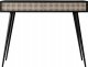 Selsey Toaletka Bello 104 cm plecionka wiedeńska na czarnych nogach 3