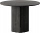 Selsey Stół okrągły Hexa 110 cm Jesion Portland Czarny 7