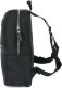 Bellugio Czarny plecak unisex, mały lekki plecaczek Bellugio BE4 5