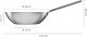 Patelnia Fiskars Norden steel Wok pan 28cm without coating 1