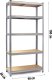 Humberg Regał metalowy magazynowy 180 x 90 x 40 cm Humberg HR-812 + pokrowiec 6