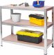 Humberg Regał metalowy magazynowy 180 x 90 x 40 cm Humberg HR-812 + pokrowiec 8