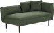 Beliani Szezlong boucle prawostronny zielony CHEVANNES 4