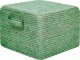 Beliani Puf z juty 45 x 45 x 30 cm zielony DHADAR 7