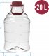 Sourcing UNBREAKABLE DEMIJOHN 20L HANDLE/AIRLOKS 5